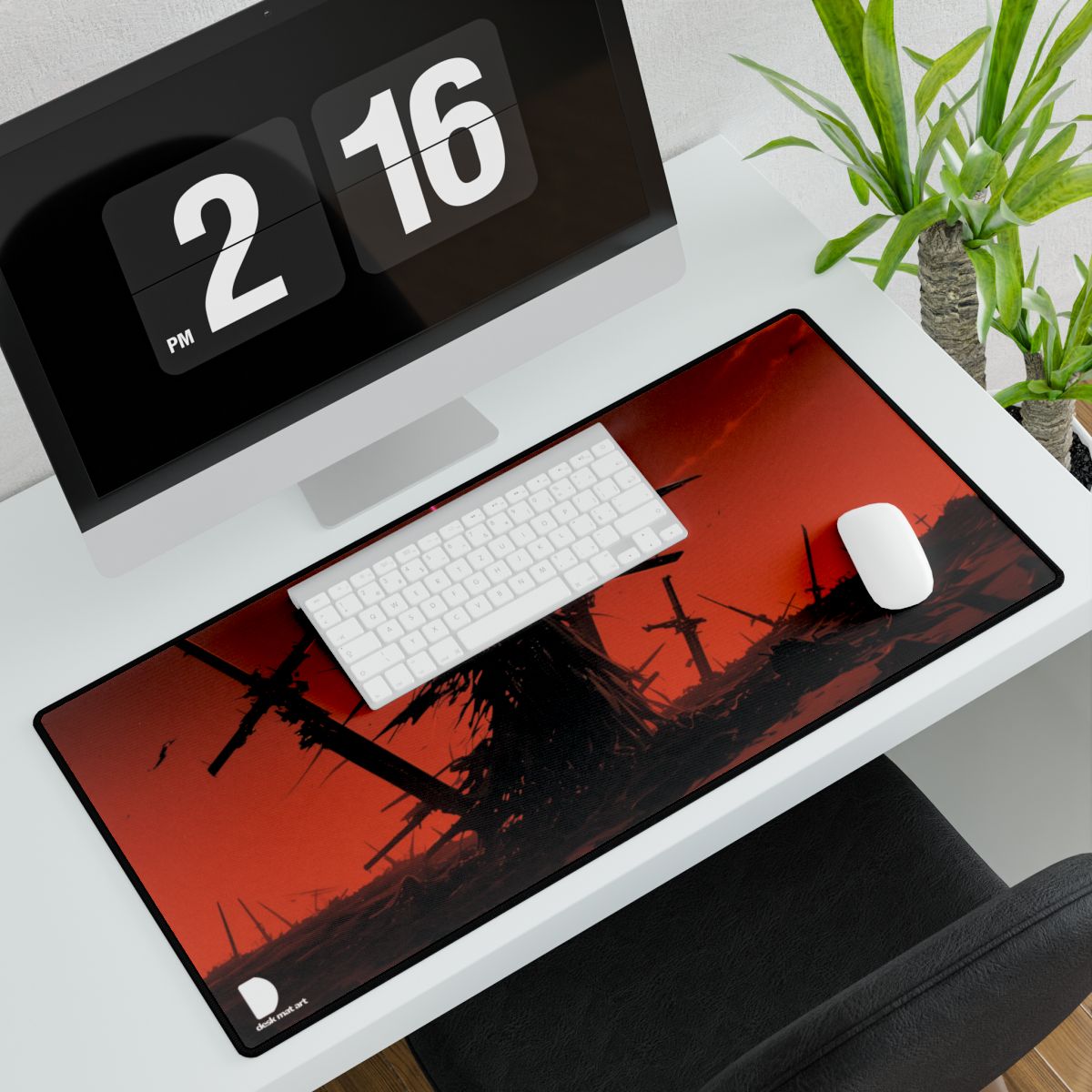 Space Graveyard Large Desk Mat & Mousepad | 800x400mm