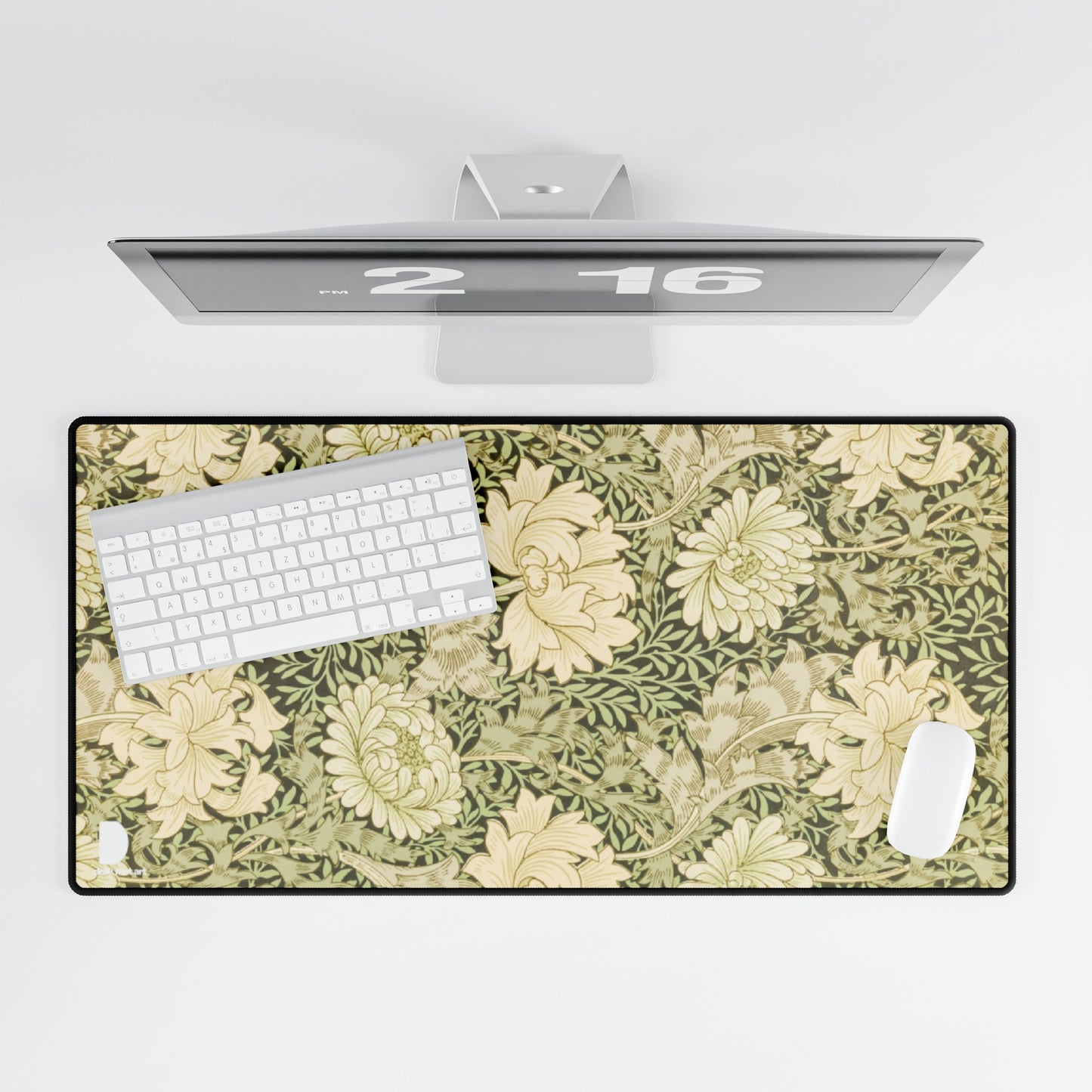 William Morris's Chrysanthemum pattern (1877) Large Desk Mat & Mousepad | 800x400mm