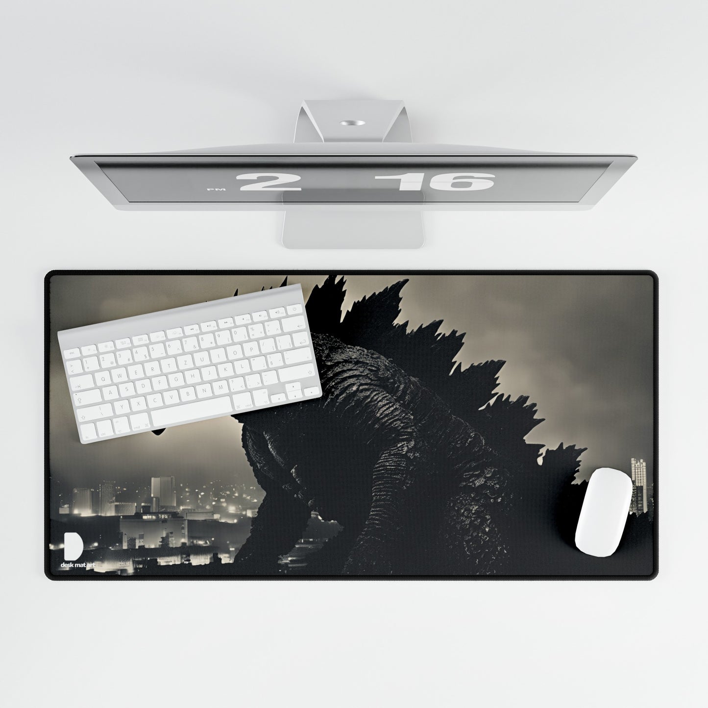 Godzilla Large Desk Mat & Mousepad | 800x400mm