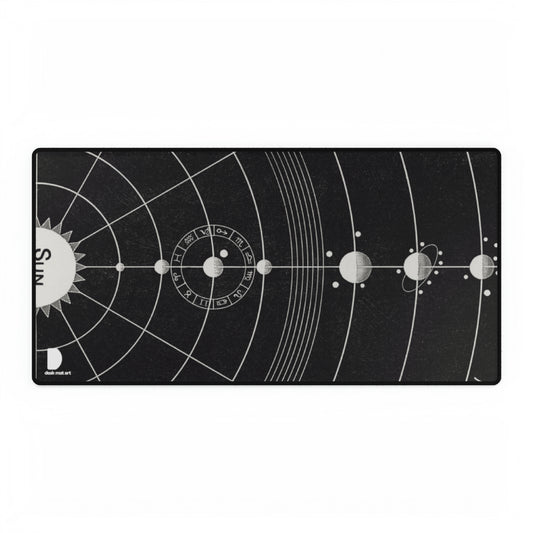 Solar Biology by Hiram Erastus Butler Large Desk Mat & Mousepad | 800x400mm