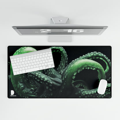 Green Tentacles Large Desk Mat & Mousepad | 800x400mm