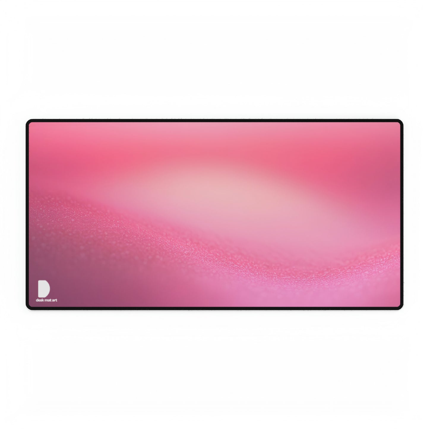 Soft Pink Gradient Large Desk Mat & Mousepad | 800x400mm