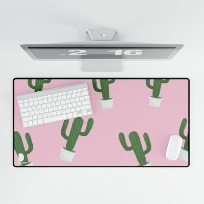 Cactus Large Desk Mat & Mousepad | 800x400mm