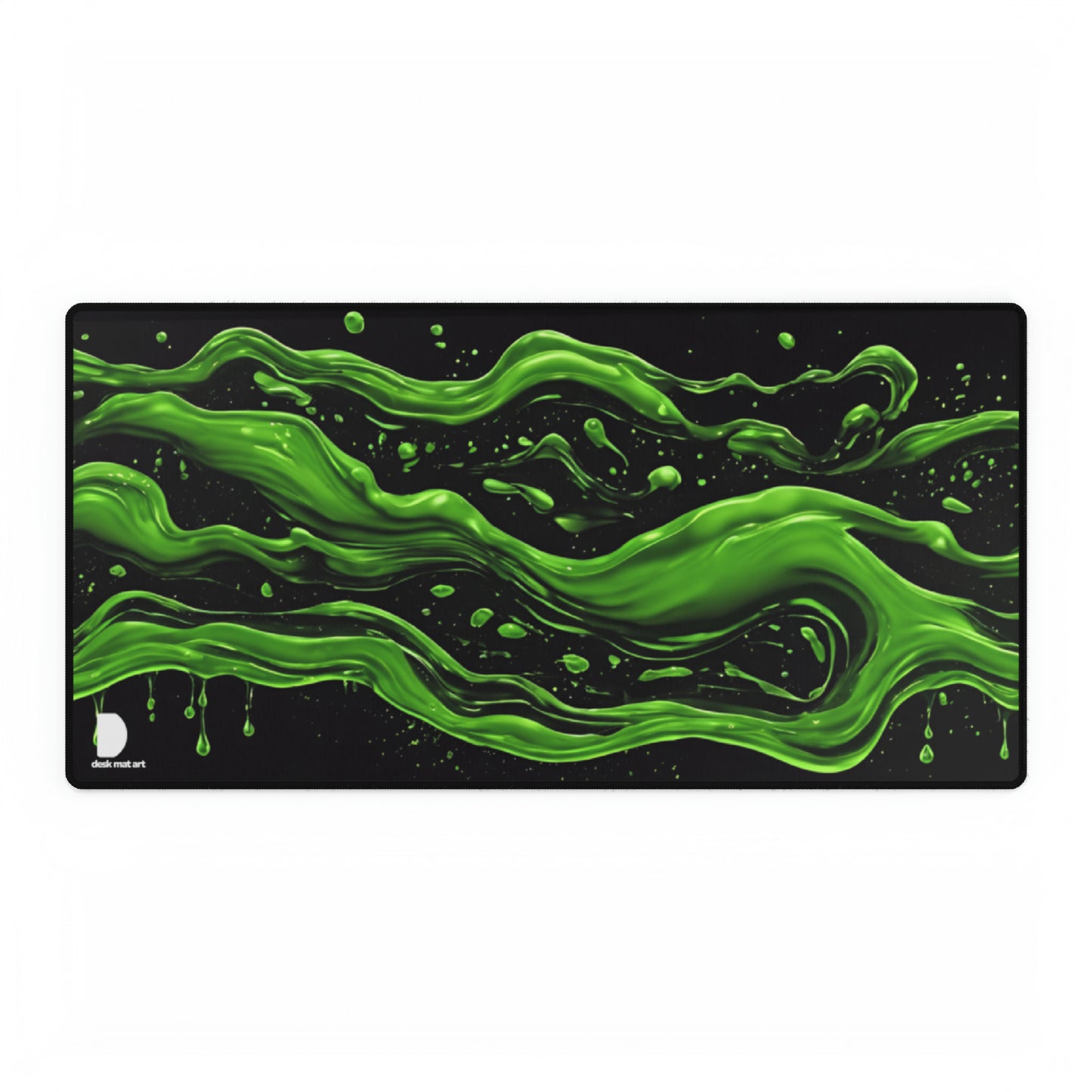 Green Slime Large Desk Mat & Mousepad | 800x400mm