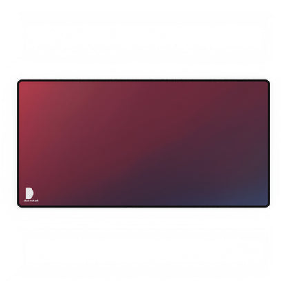 Red and Blue Gradient Large Desk Mat & Mousepad | 800x400mm