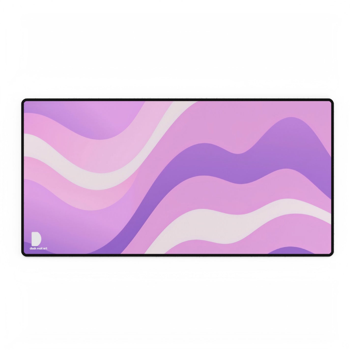 Purple Wave Large Desk Mat & Mousepad | 800x400mm