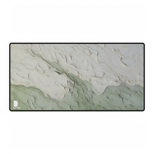 Sage Texture Large Desk Mat & Mousepad | 800x400mm