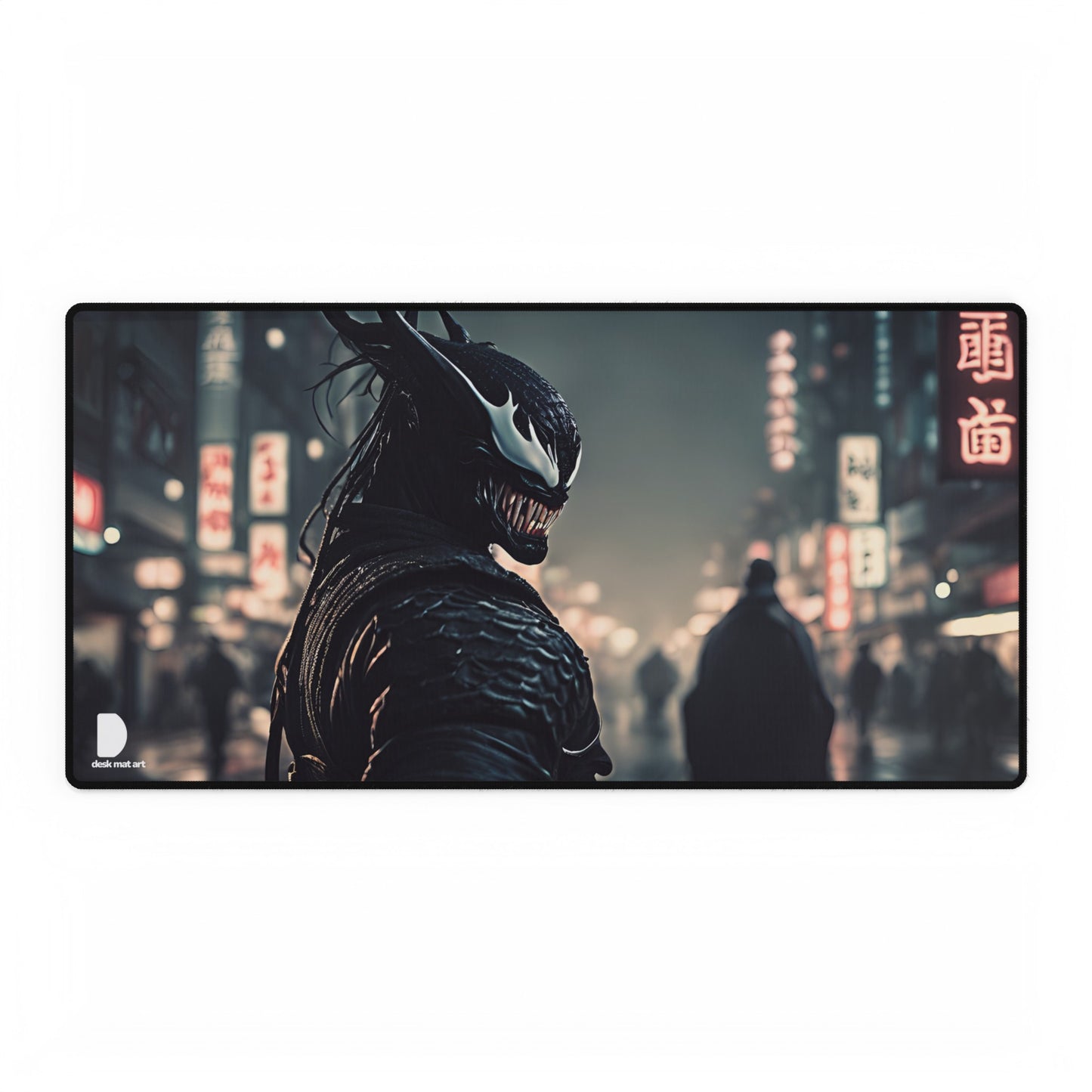 Venom Samurai Large Desk Mat & Mousepad | 800x400mm