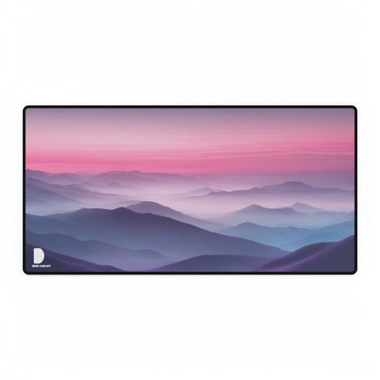 Lavender Ranges Large Desk Mat & Mousepad | 800x400mm