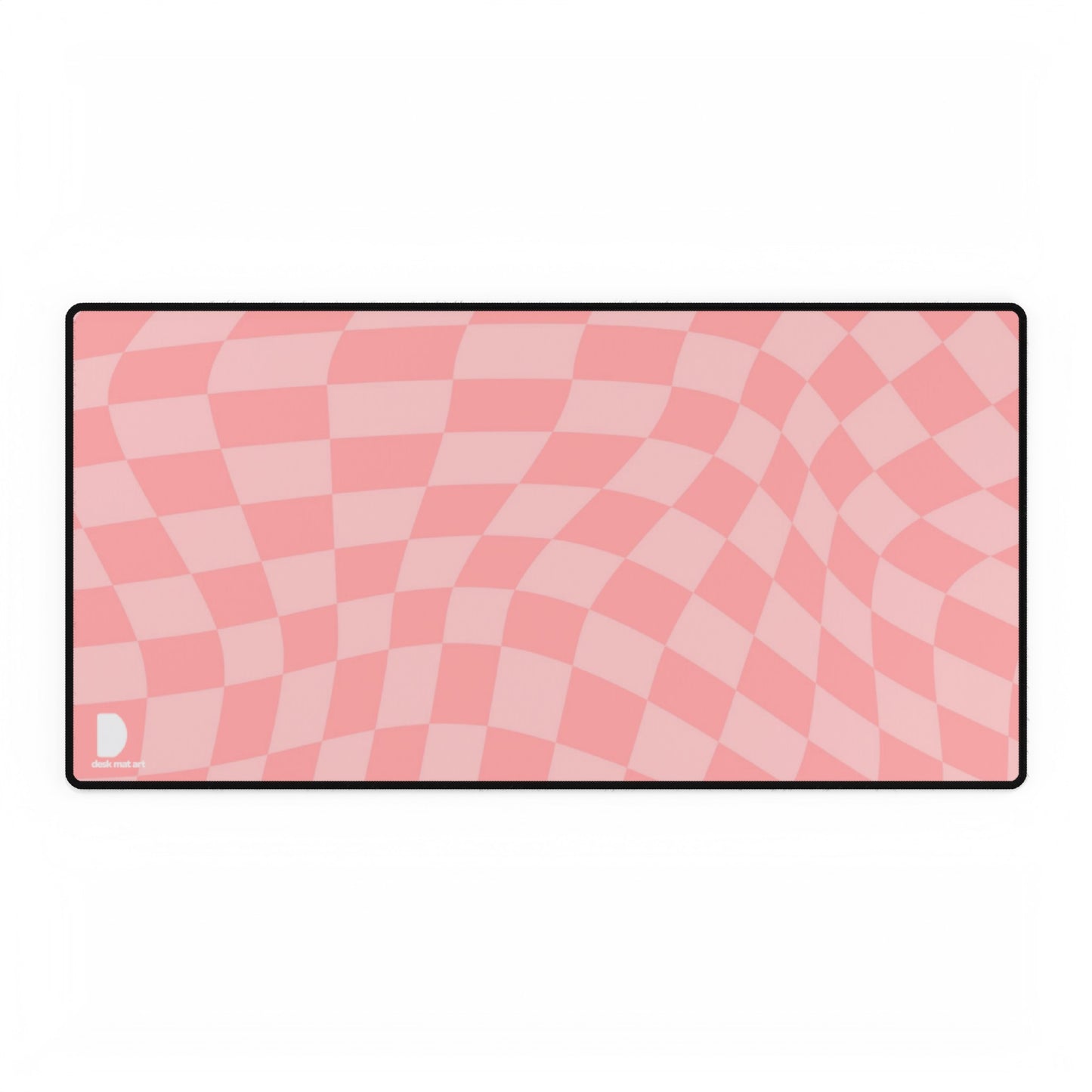 Pastel Checkers Large Desk Mat & Mousepad | 800x400mm