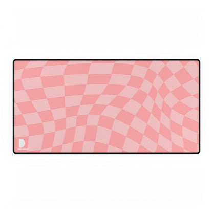 Pastel Checkers Large Desk Mat & Mousepad | 800x400mm