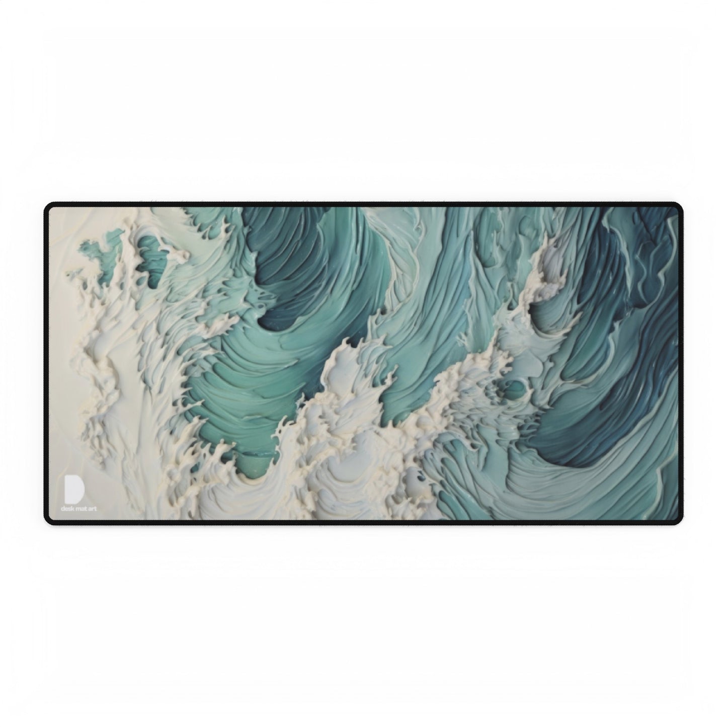 Wave Crash Large Desk Mat & Mousepad | 800x400mm