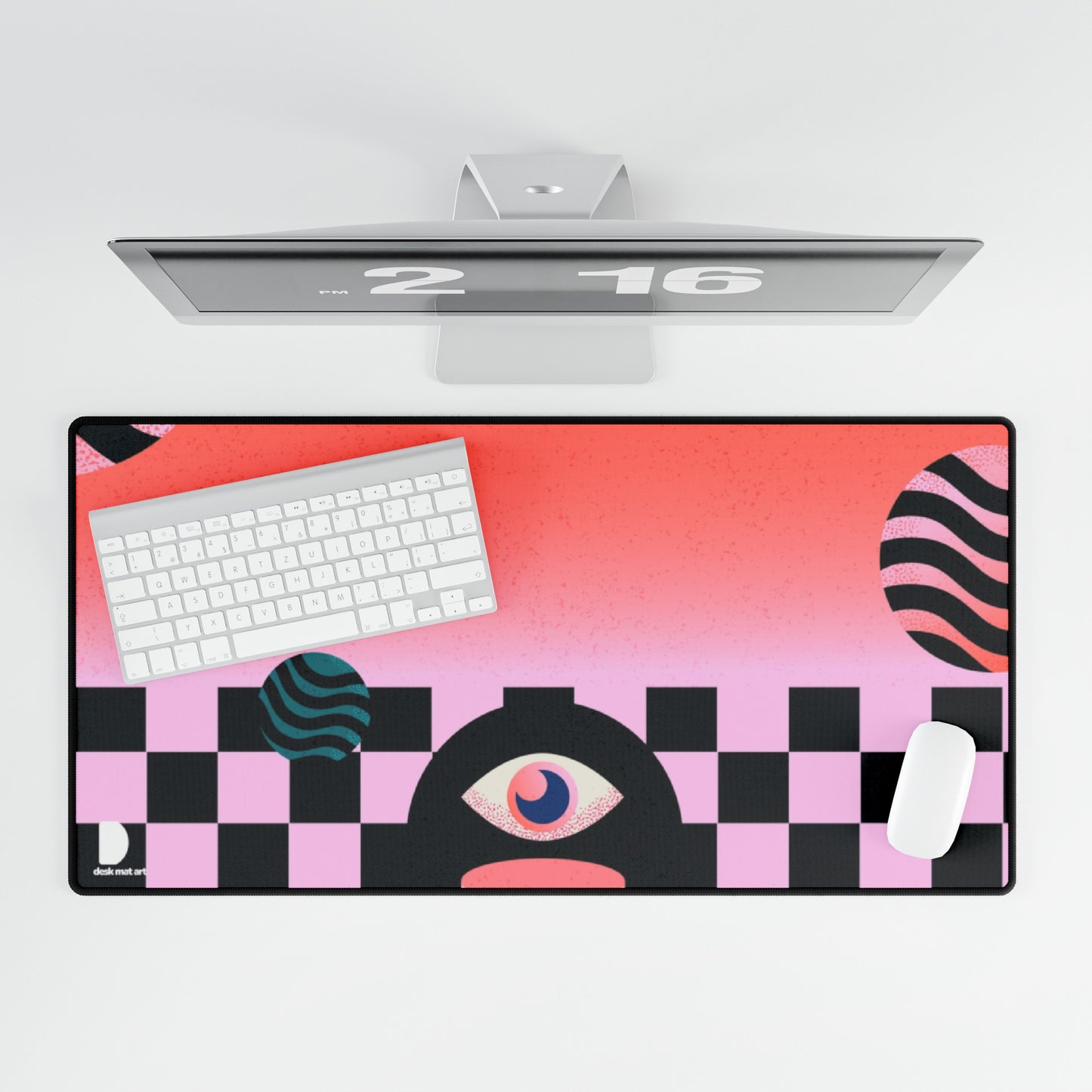 Surreal Eye Large Desk Mat & Mousepad | 800x400mm