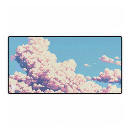 Pixel Art Cloud Large Desk Mat & Mousepad | 800x400mm