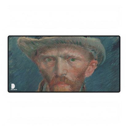 Self-portrait, Vincent van Gogh Large Desk Mat & Mousepad | 800x400mm