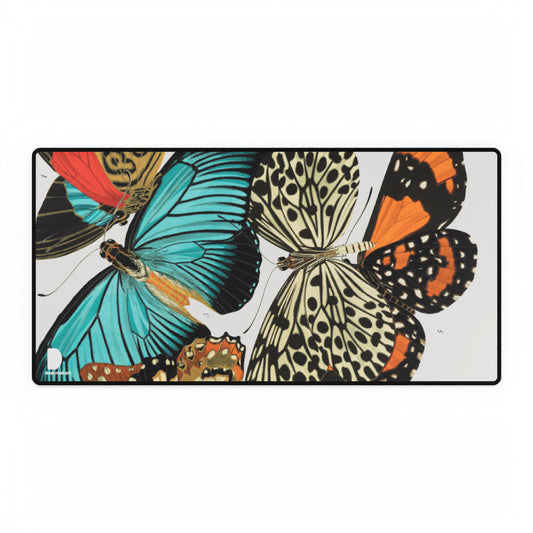 E.A. Séguy's vintage butterflies Large Desk Mat & Mousepad | 800x400mm