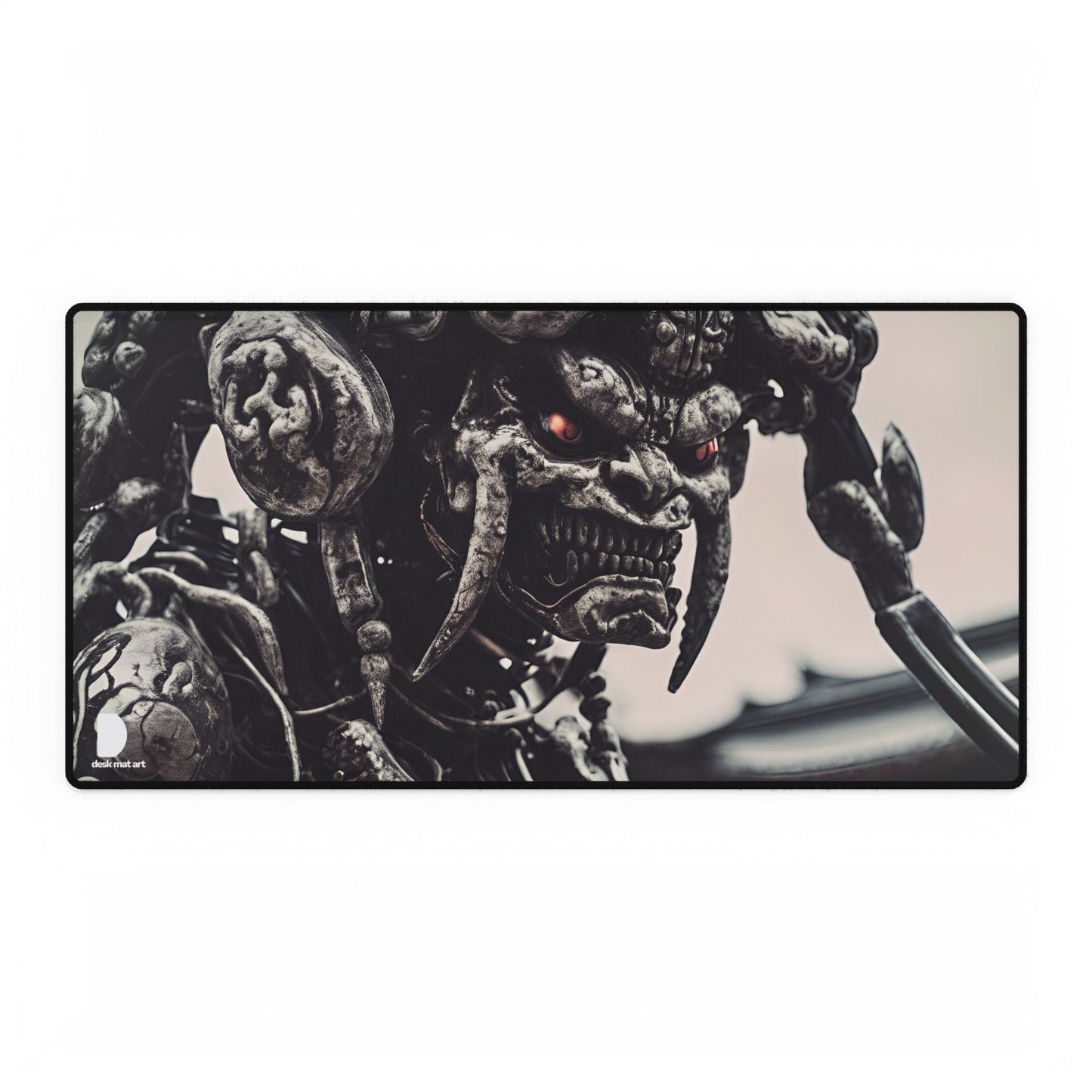 Oni Statue Large Desk Mat & Mousepad | 800x400mm