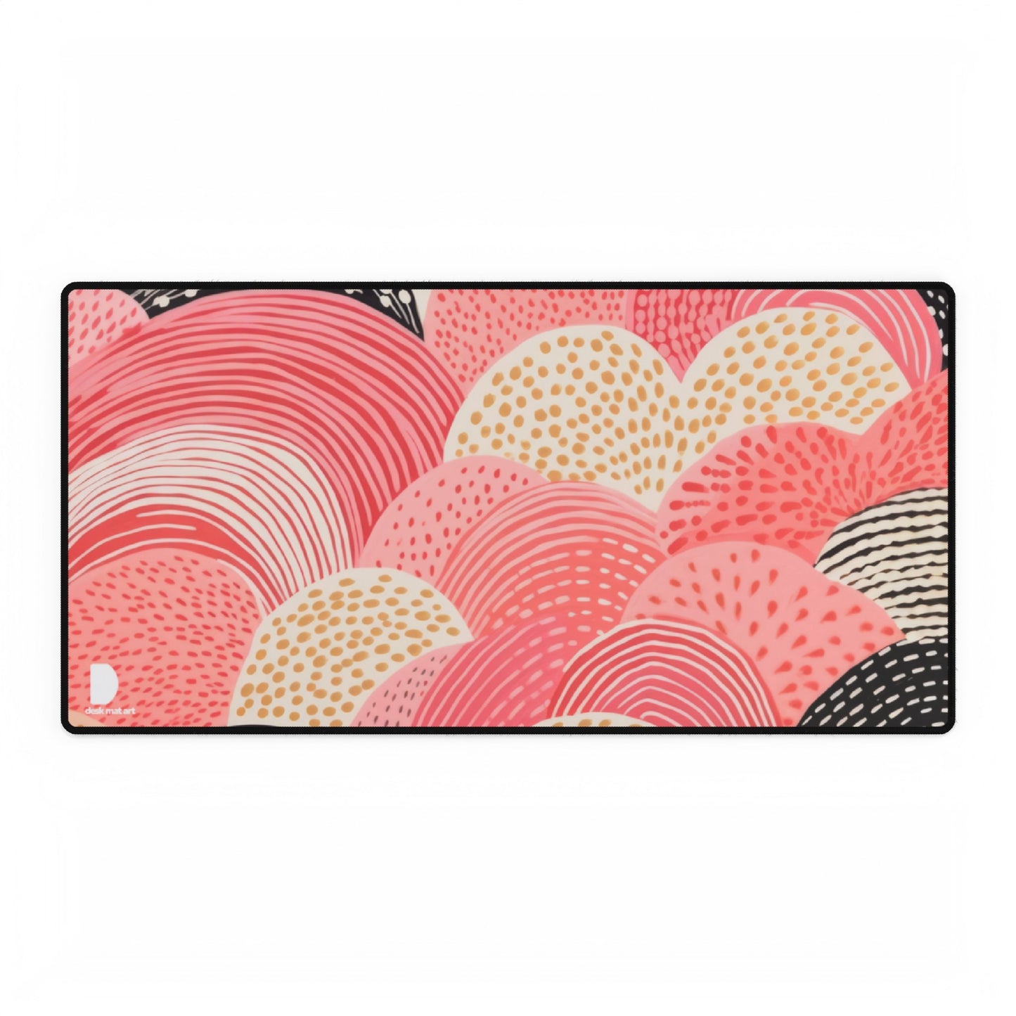 Pastel Arches Large Desk Mat & Mousepad | 800x400mm