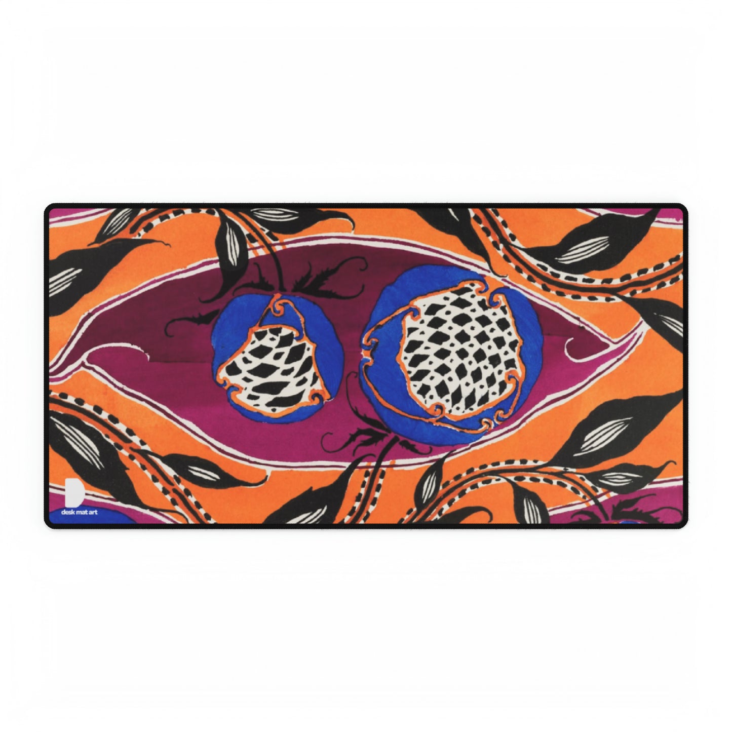 Samarkande: 20 Compositions en couleurs dans le Style oriental, E. A. Séguy Large Desk Mat & Mousepad | 800x400mm