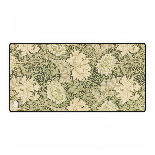 William Morris's Chrysanthemum pattern (1877) Large Desk Mat & Mousepad | 800x400mm